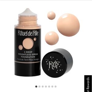 Rituel de Fille 3 Drop Foundation. Shade 120